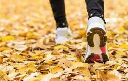 秋天来了天气转凉，多锻炼身体才健康